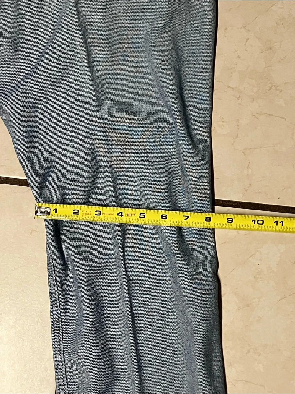 Levis Mens Jeans Size 32x30 Light Wash Paint Splatter Workwear Denim Y2K Straigh